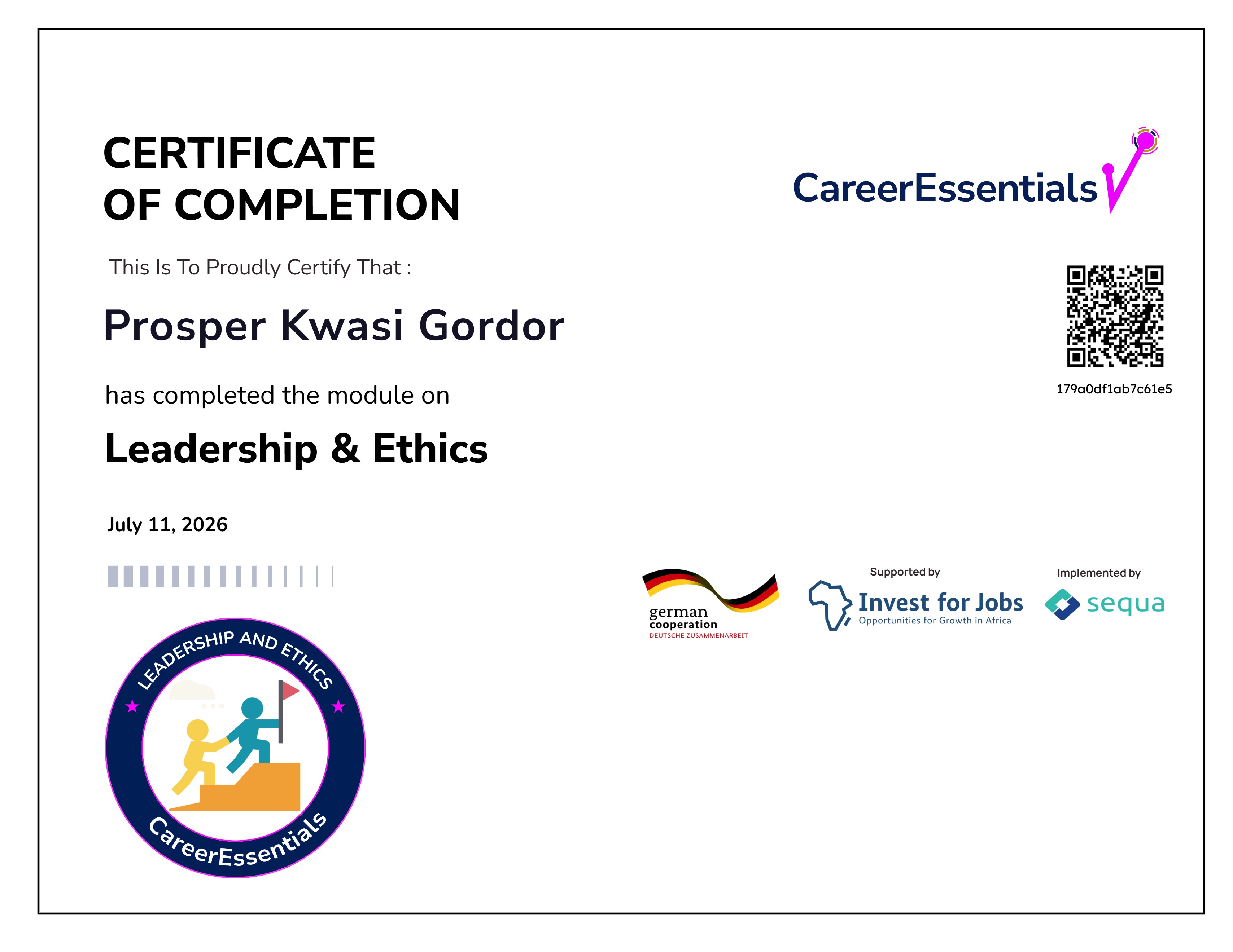 5. Leadership and Ethics