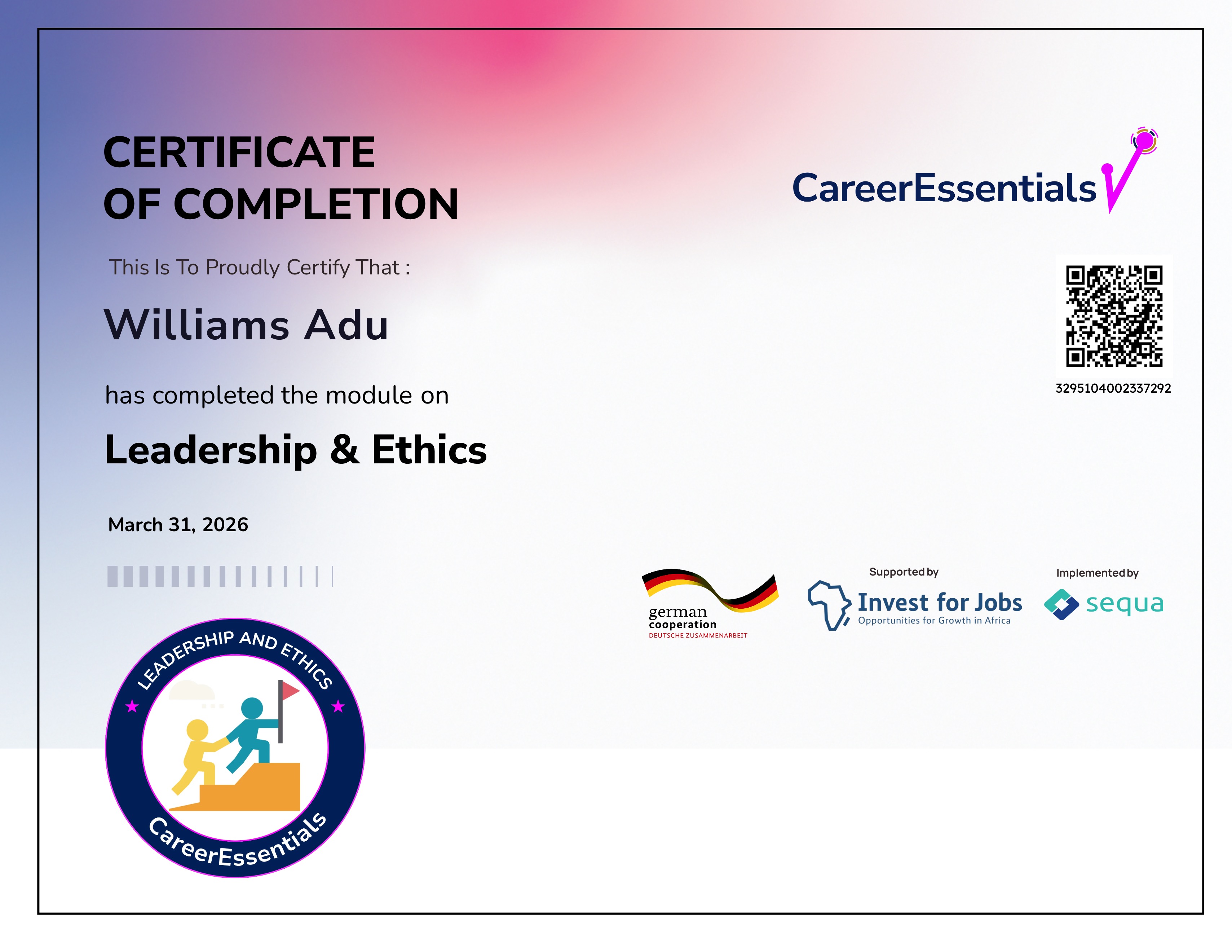 5. Leadership and Ethics