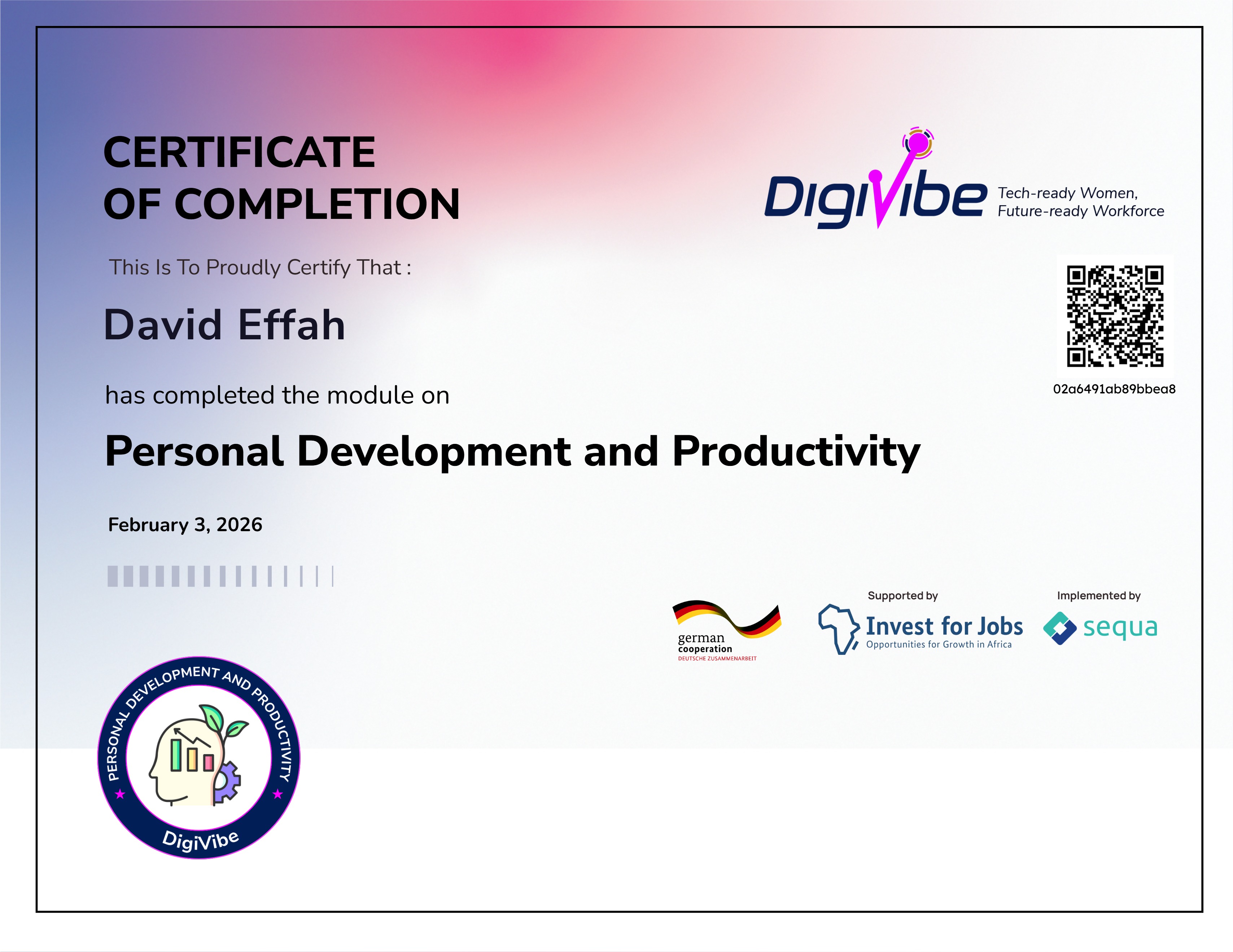 1. Personal Development & Career Navigation