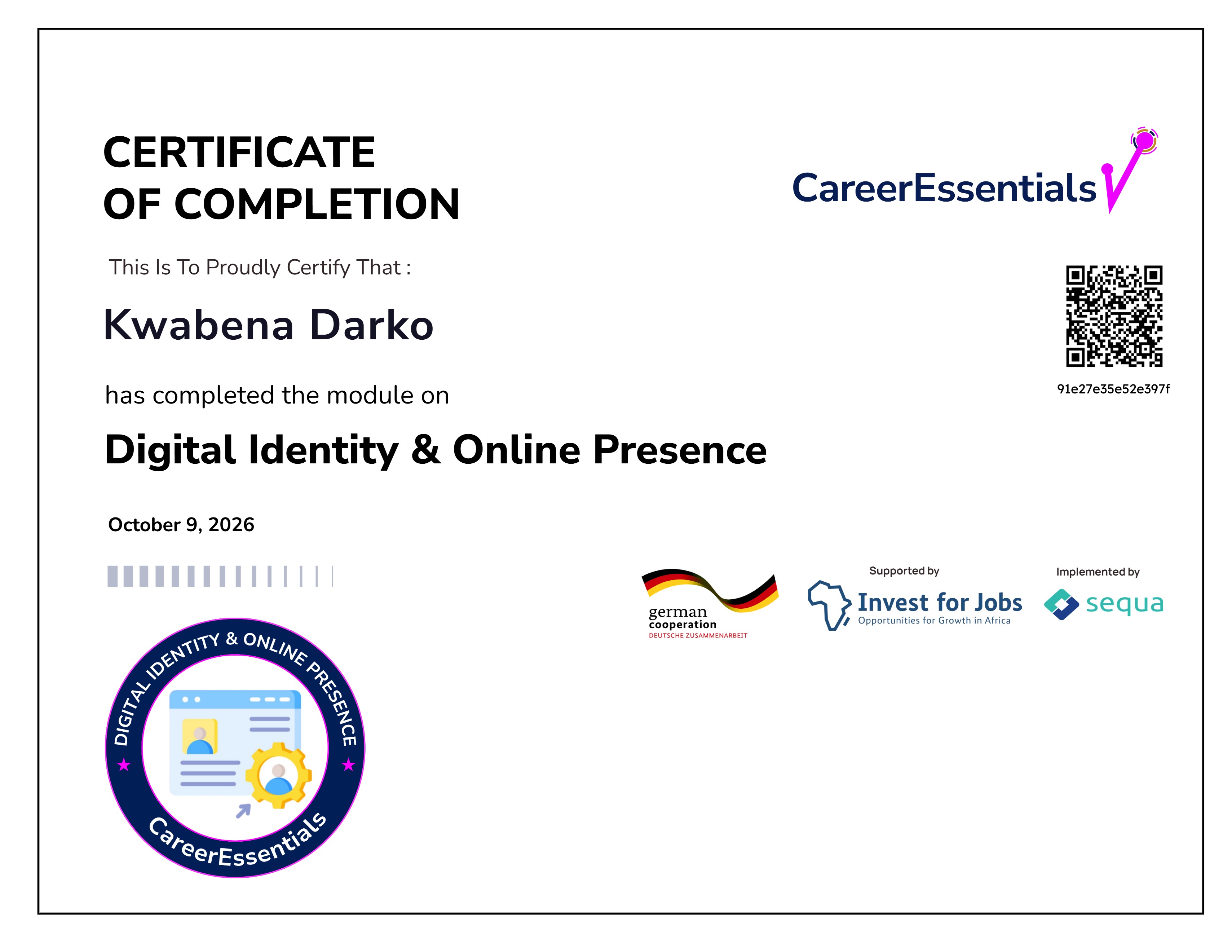 3. Digital Identity and Online Presence