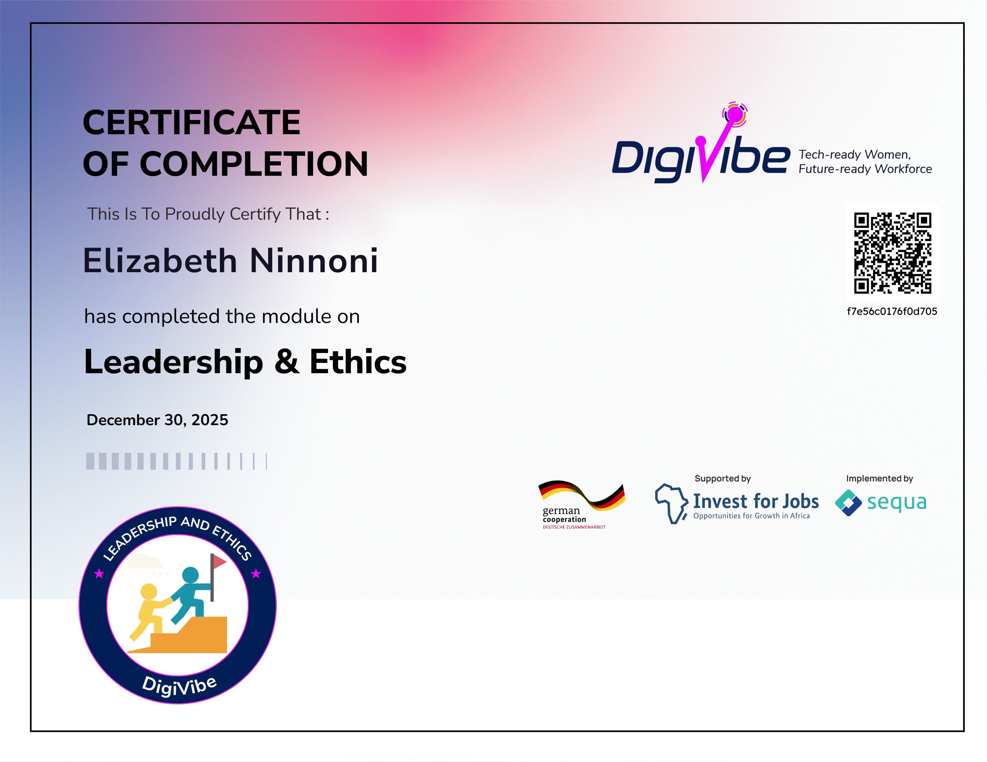 5. Leadership and Ethics