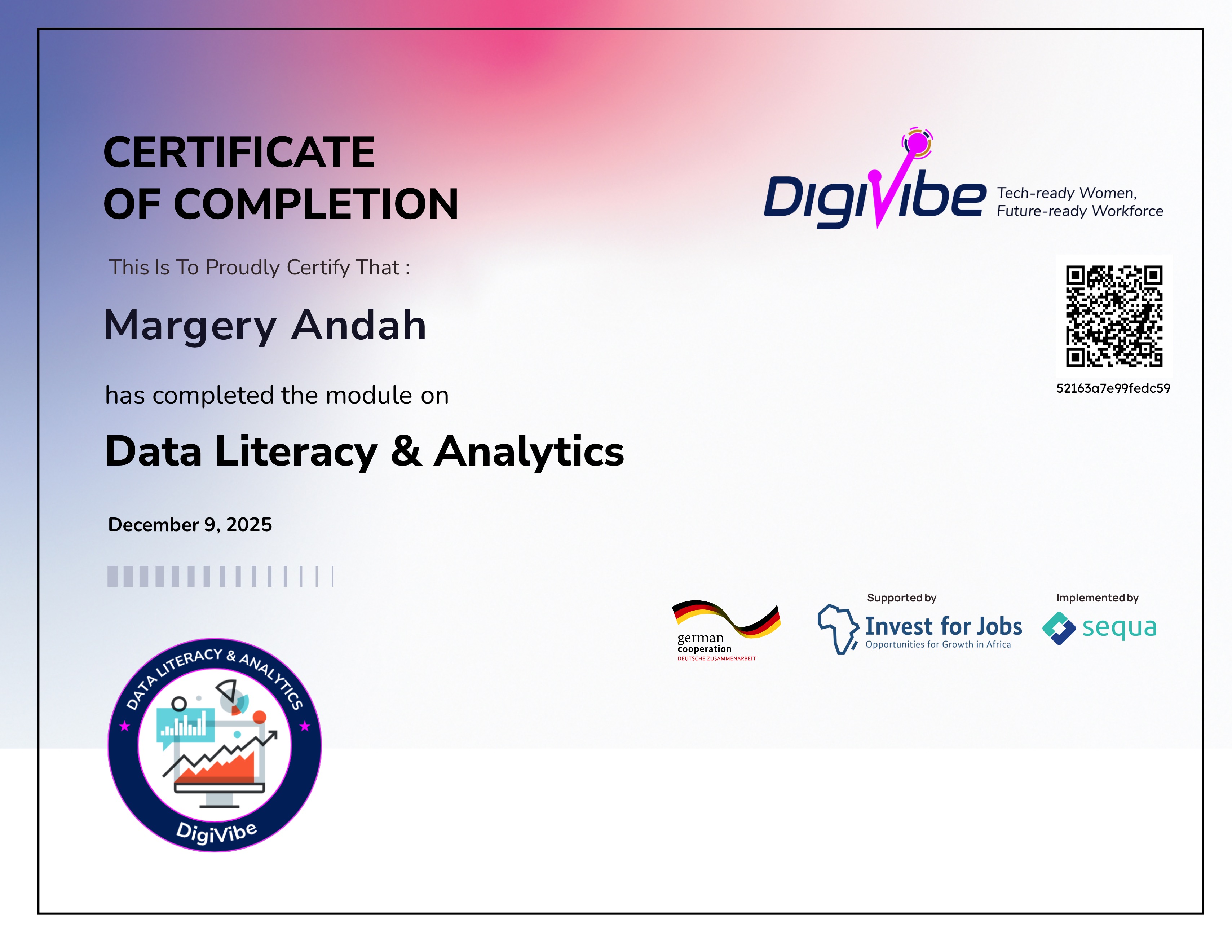4. Data Literacy & Analytics